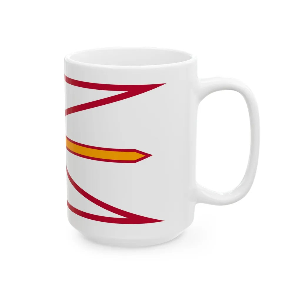 Flag of Newfoundland and Labrador Canada - White Coffee Mug-Go Mug Yourself