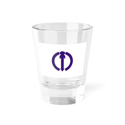 Flag of Neyagawa Osaka (Japan) Shot Glass 1.5oz 1.5oz - Go Mug Yourself