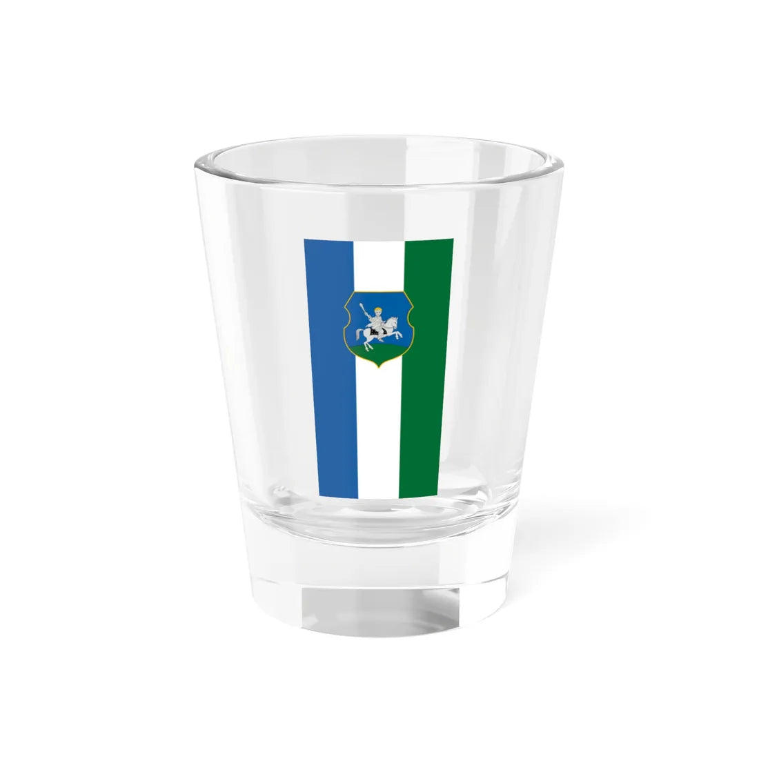 Flag of Nezsa (Hungary) Shot Glass 1.5oz 1.5oz - Go Mug Yourself