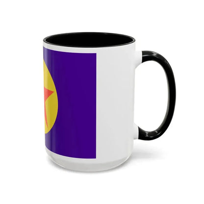 Flag of Ngaraard Palau - Accent Coffee Mug - Go Mug Yourself