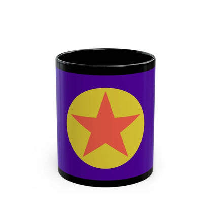 Flag of Ngaraard Palau - Black Coffee Mug-11oz-Go Mug Yourself