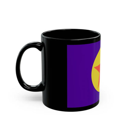 Flag of Ngaraard Palau - Black Coffee Mug-Go Mug Yourself