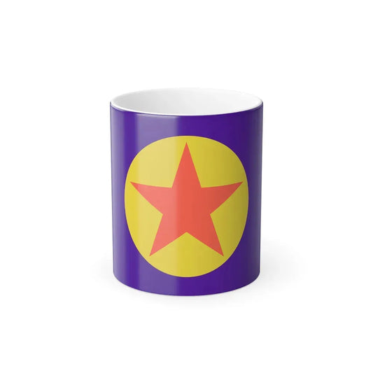 Flag of Ngaraard Palau - Color Changing Coffee Mug 11oz - Go Mug Yourself