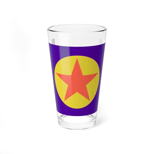 Flag of Ngaraard Palau - Pint Glass 16oz 16oz - Go Mug Yourself