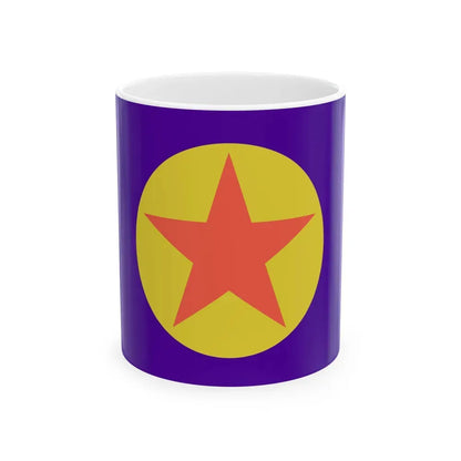 Flag of Ngaraard Palau - White Coffee Mug 11oz - Go Mug Yourself