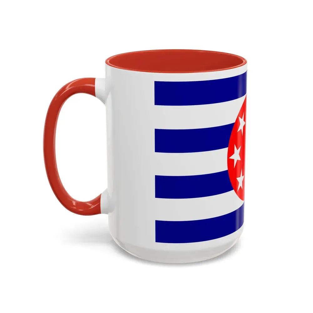 Flag of Ngarchelong Palau - Accent Coffee Mug - Go Mug Yourself