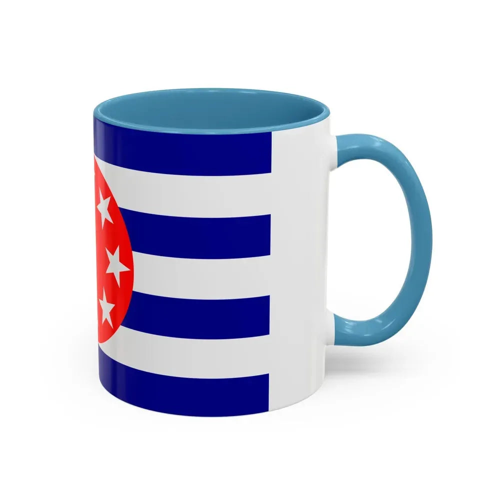 Flag of Ngarchelong Palau - Accent Coffee Mug - Go Mug Yourself
