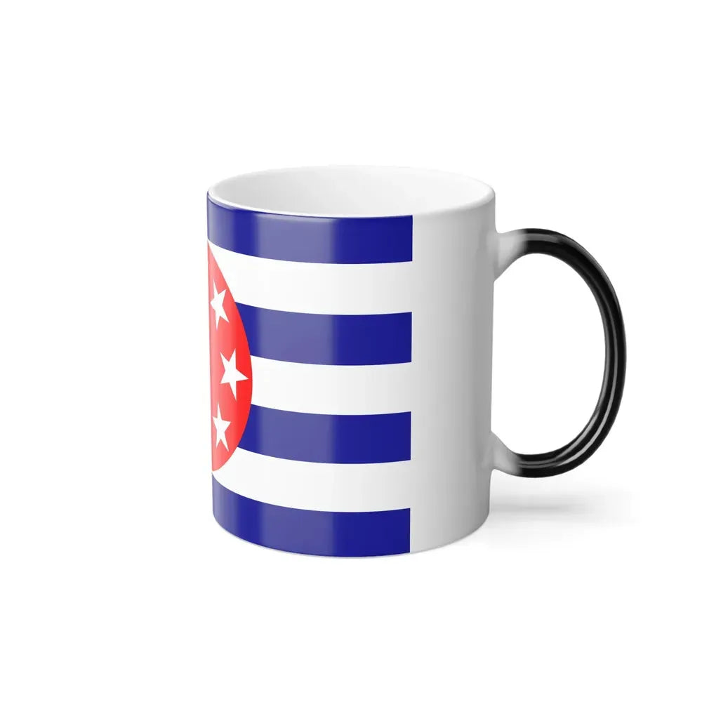 Flag of Ngarchelong Palau - Color Changing Coffee Mug - Go Mug Yourself