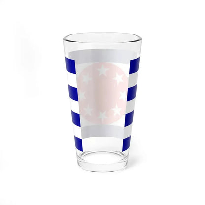 Flag of Ngarchelong Palau - Pint Glass 16oz - Go Mug Yourself