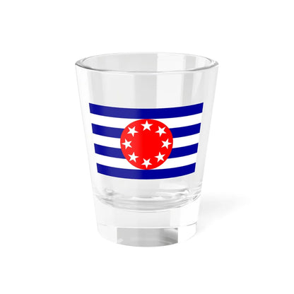 Flag of Ngarchelong (Palau) Shot Glass 1.5oz 1.5oz - Go Mug Yourself