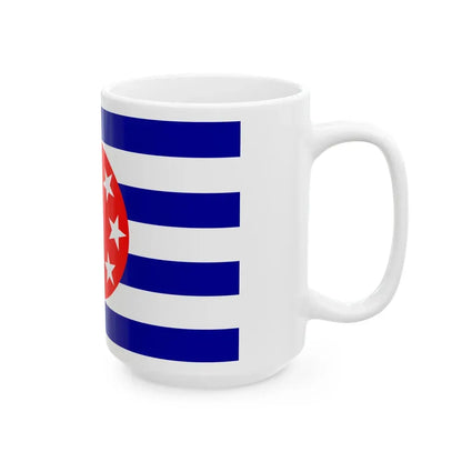 Flag of Ngarchelong Palau - White Coffee Mug - Go Mug Yourself