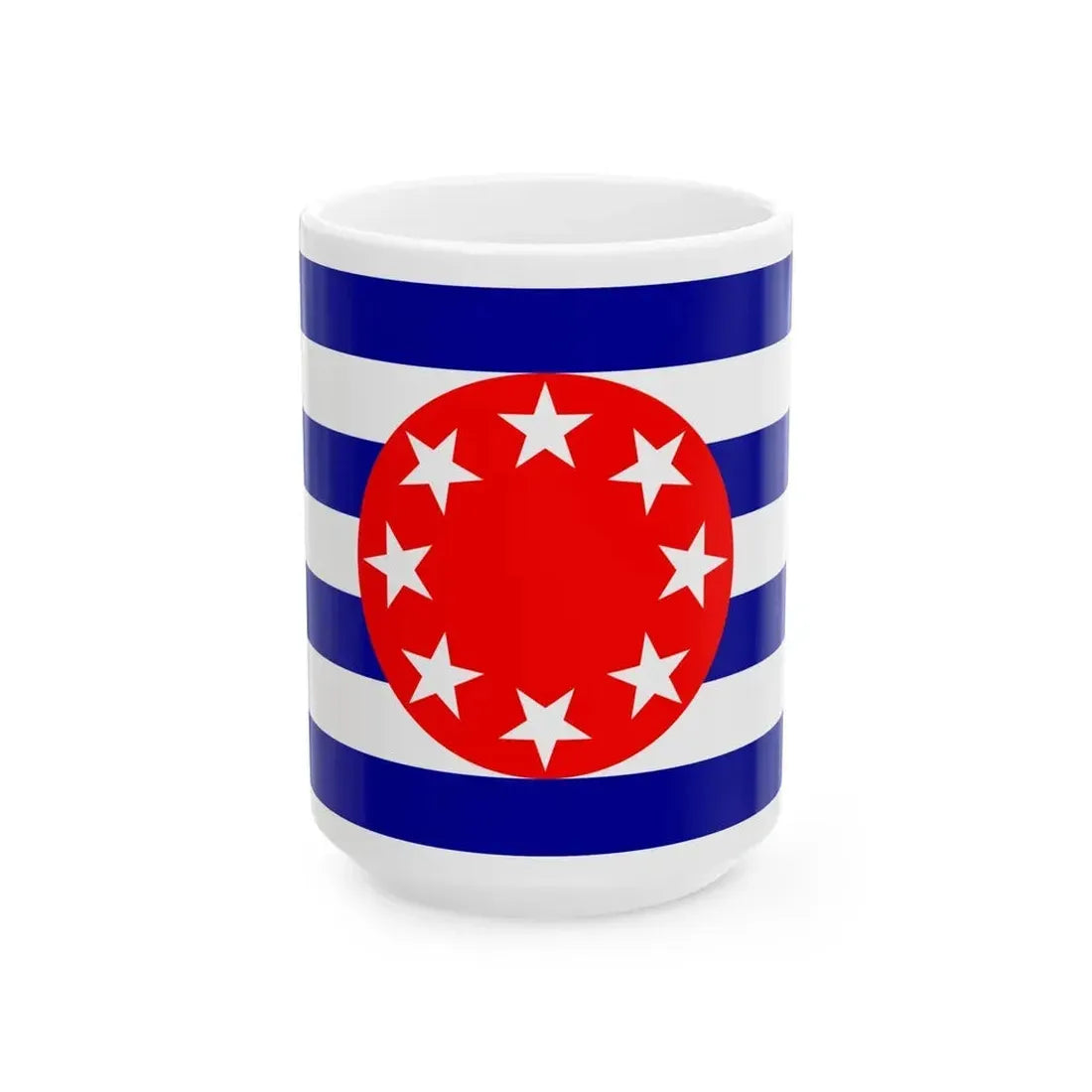 Flag of Ngarchelong Palau - White Coffee Mug - Go Mug Yourself