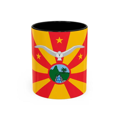 Flag of Ngardmau Palau - Accent Coffee Mug 11oz Black - Go Mug Yourself