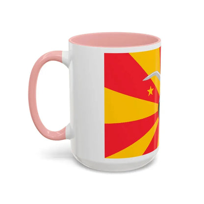 Flag of Ngardmau Palau - Accent Coffee Mug - Go Mug Yourself