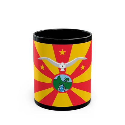 Flag of Ngardmau Palau - Black Coffee Mug-11oz-Go Mug Yourself