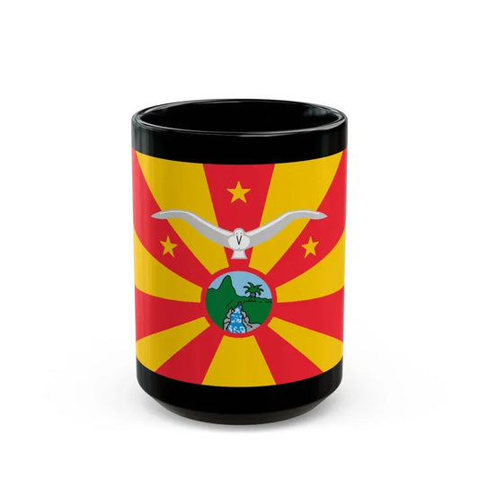 Flag of Ngardmau Palau - Black Coffee Mug 15oz - Go Mug Yourself
