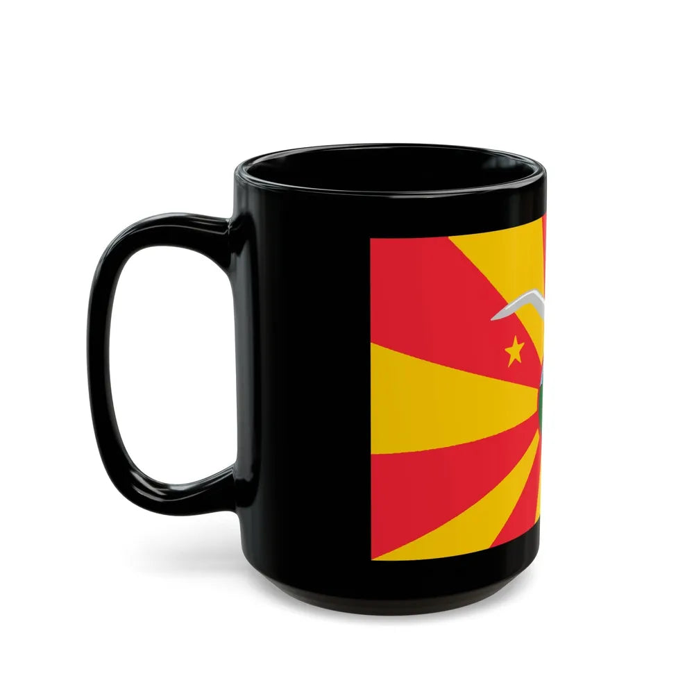 Flag of Ngardmau Palau - Black Coffee Mug-Go Mug Yourself