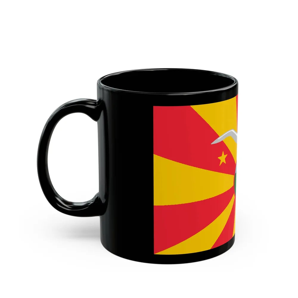 Flag of Ngardmau Palau - Black Coffee Mug-Go Mug Yourself