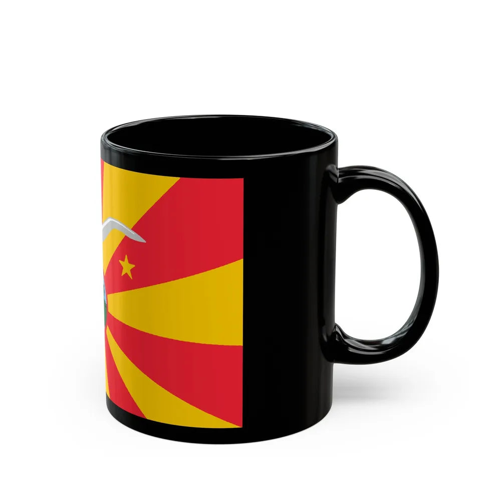 Flag of Ngardmau Palau - Black Coffee Mug-Go Mug Yourself