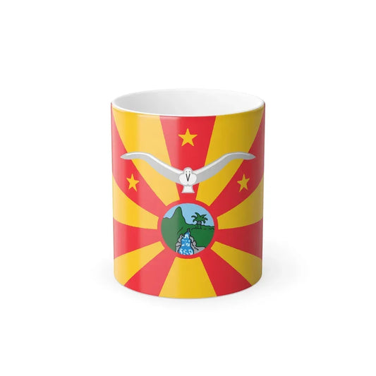 Flag of Ngardmau Palau - Color Changing Coffee Mug 11oz - Go Mug Yourself