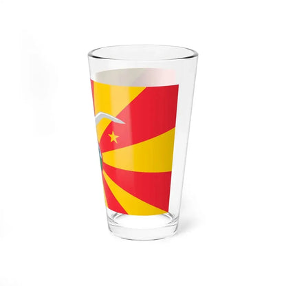Flag of Ngardmau Palau - Pint Glass 16oz - Go Mug Yourself