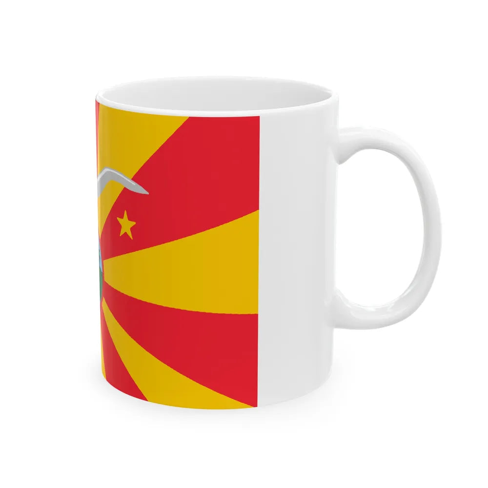 Flag of Ngardmau Palau - White Coffee Mug-Go Mug Yourself