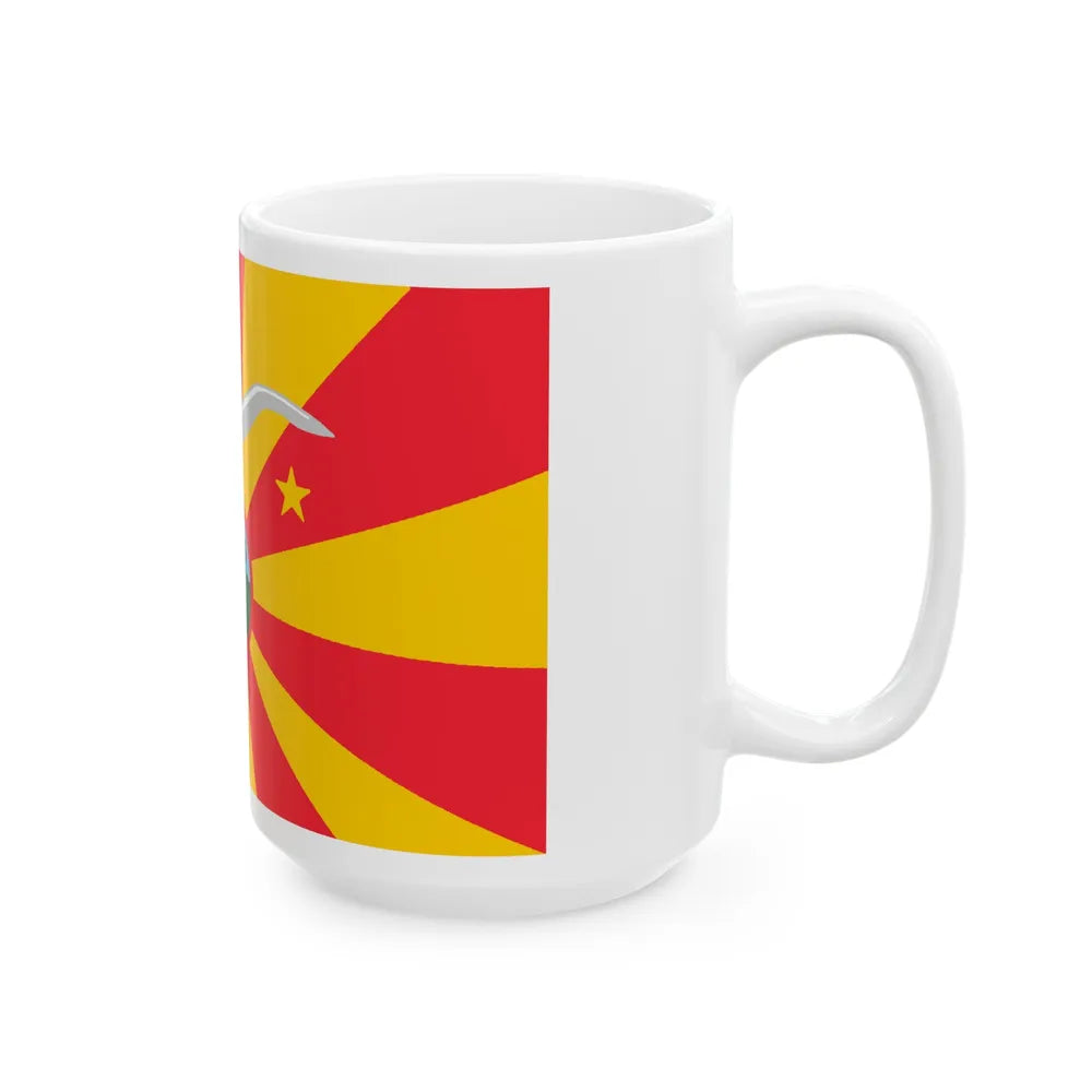 Flag of Ngardmau Palau - White Coffee Mug-Go Mug Yourself