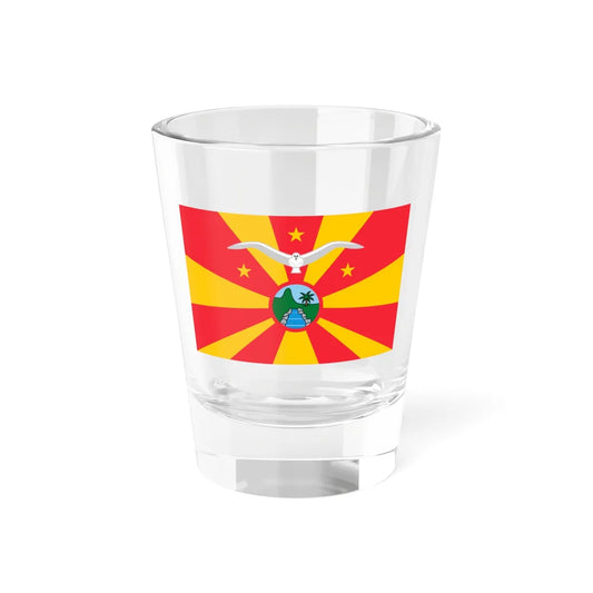 Flag of Ngardmau State (Palau) Shot Glass 1.5oz 1.5oz - Go Mug Yourself