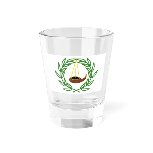 Flag of Ngatpang (Palau) Shot Glass 1.5oz 1.5oz - Go Mug Yourself