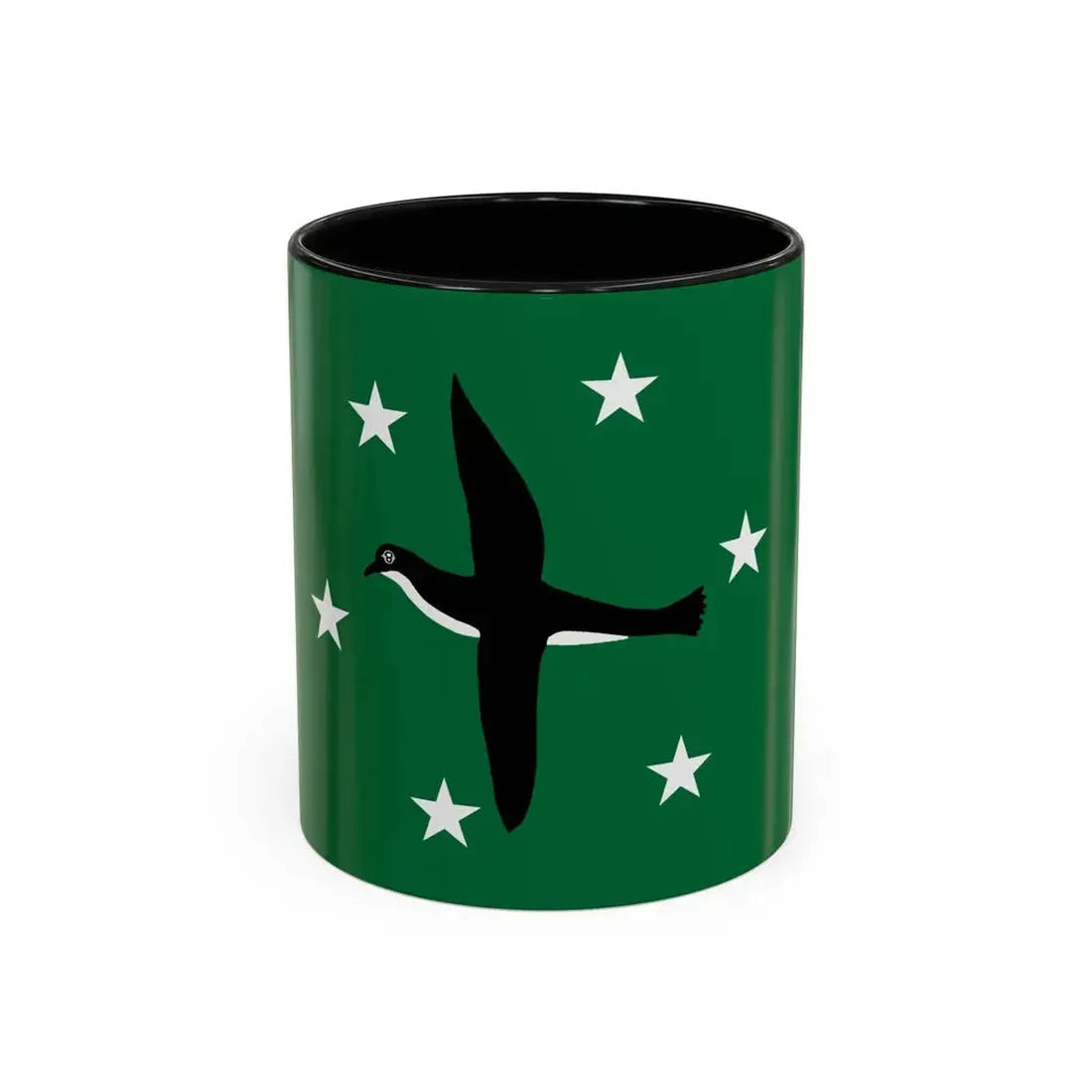 Flag of Ngchesar Palau - Accent Coffee Mug 11oz Black - Go Mug Yourself
