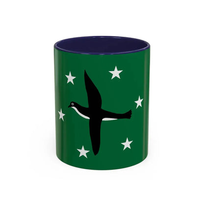 Flag of Ngchesar Palau - Accent Coffee Mug 11oz Navy - Go Mug Yourself