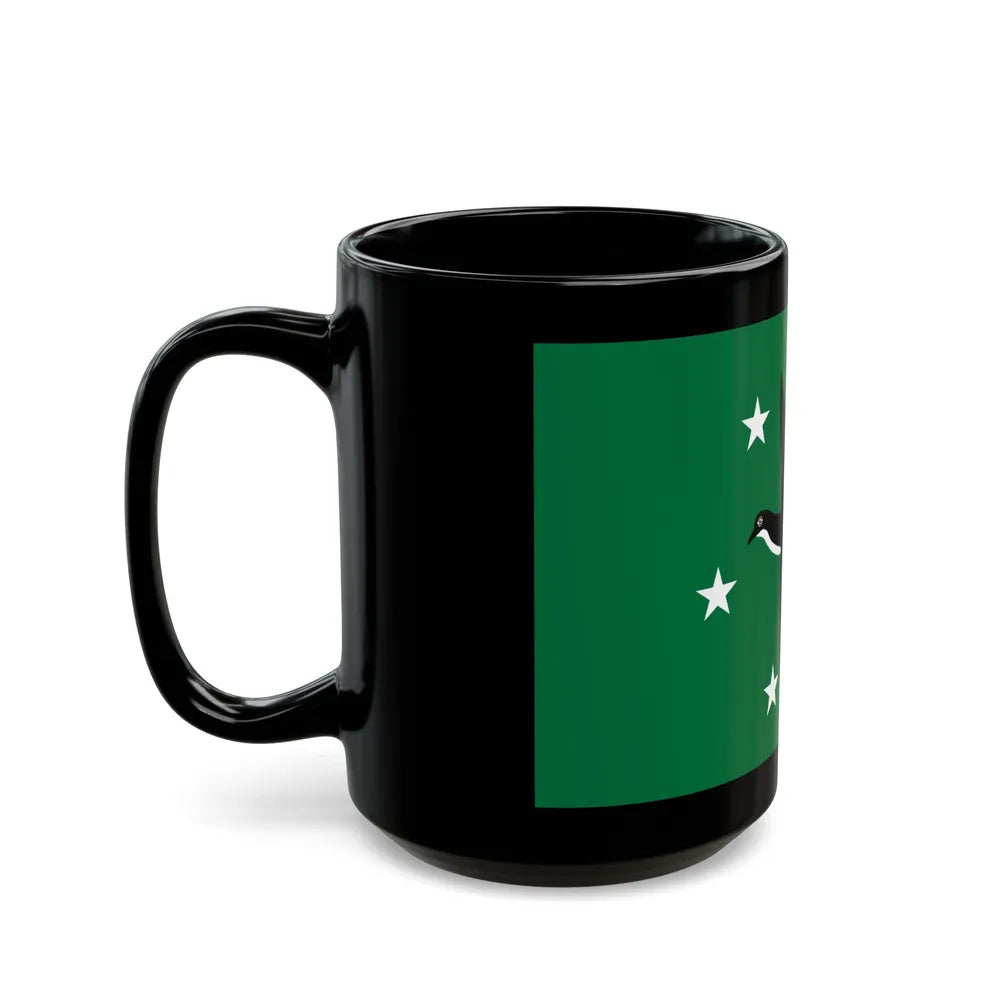 Flag of Ngchesar Palau - Black Coffee Mug-Go Mug Yourself