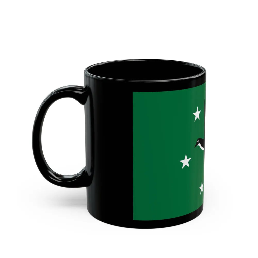 Flag of Ngchesar Palau - Black Coffee Mug-Go Mug Yourself