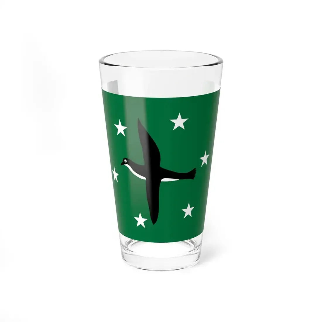 Flag of Ngchesar Palau - Pint Glass 16oz 16oz - Go Mug Yourself
