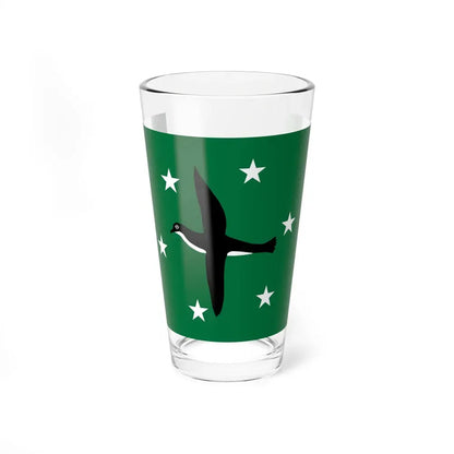 Flag of Ngchesar Palau - Pint Glass 16oz 16oz - Go Mug Yourself