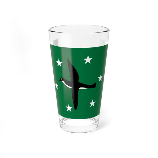 Flag of Ngchesar Palau - Pint Glass 16oz 16oz - Go Mug Yourself
