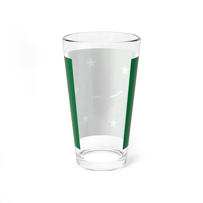 Flag of Ngchesar Palau - Pint Glass 16oz - Go Mug Yourself