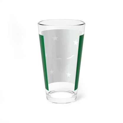 Flag of Ngchesar Palau - Pint Glass 16oz - Go Mug Yourself