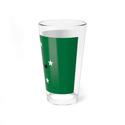 Flag of Ngchesar Palau - Pint Glass 16oz - Go Mug Yourself