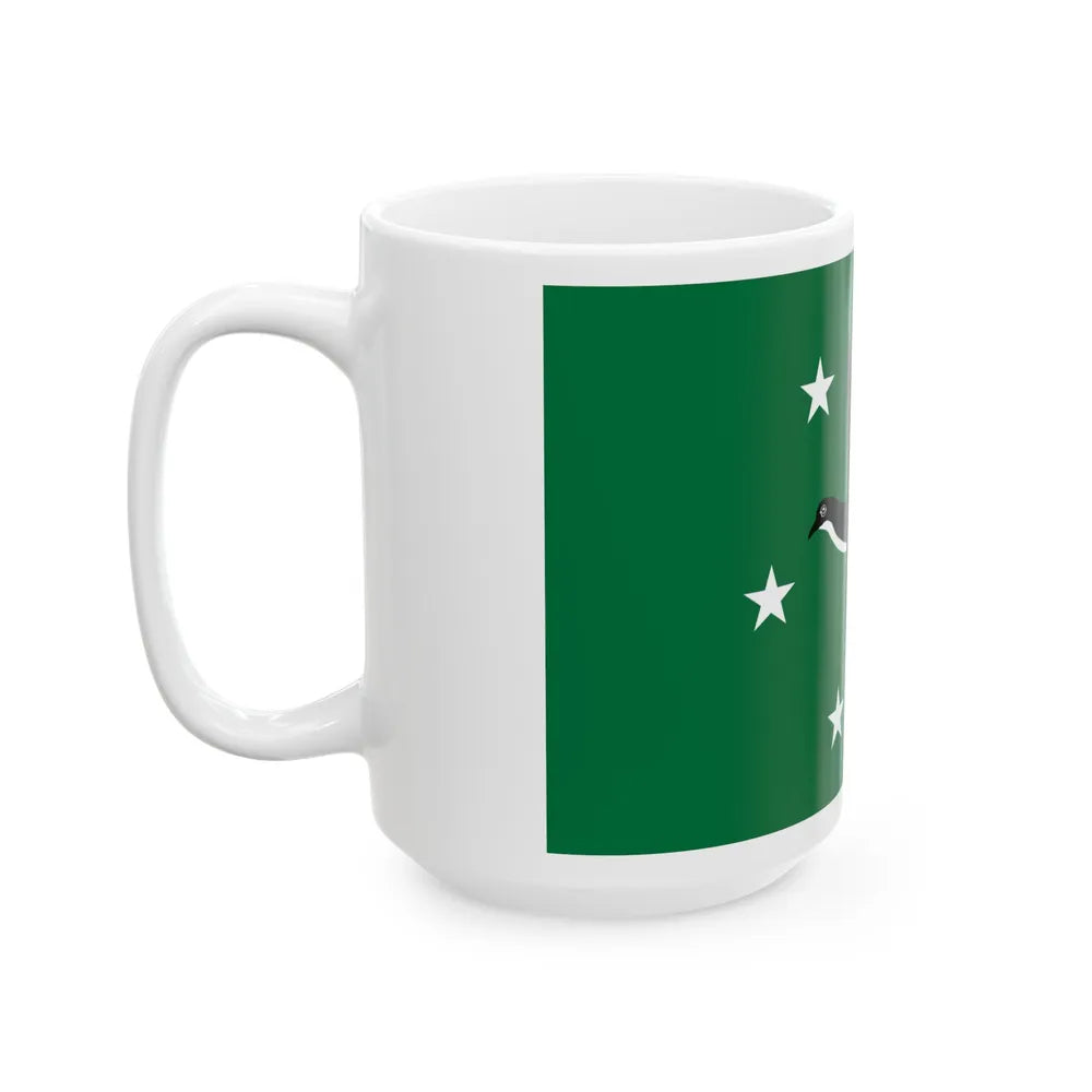 Flag of Ngchesar Palau - White Coffee Mug-Go Mug Yourself