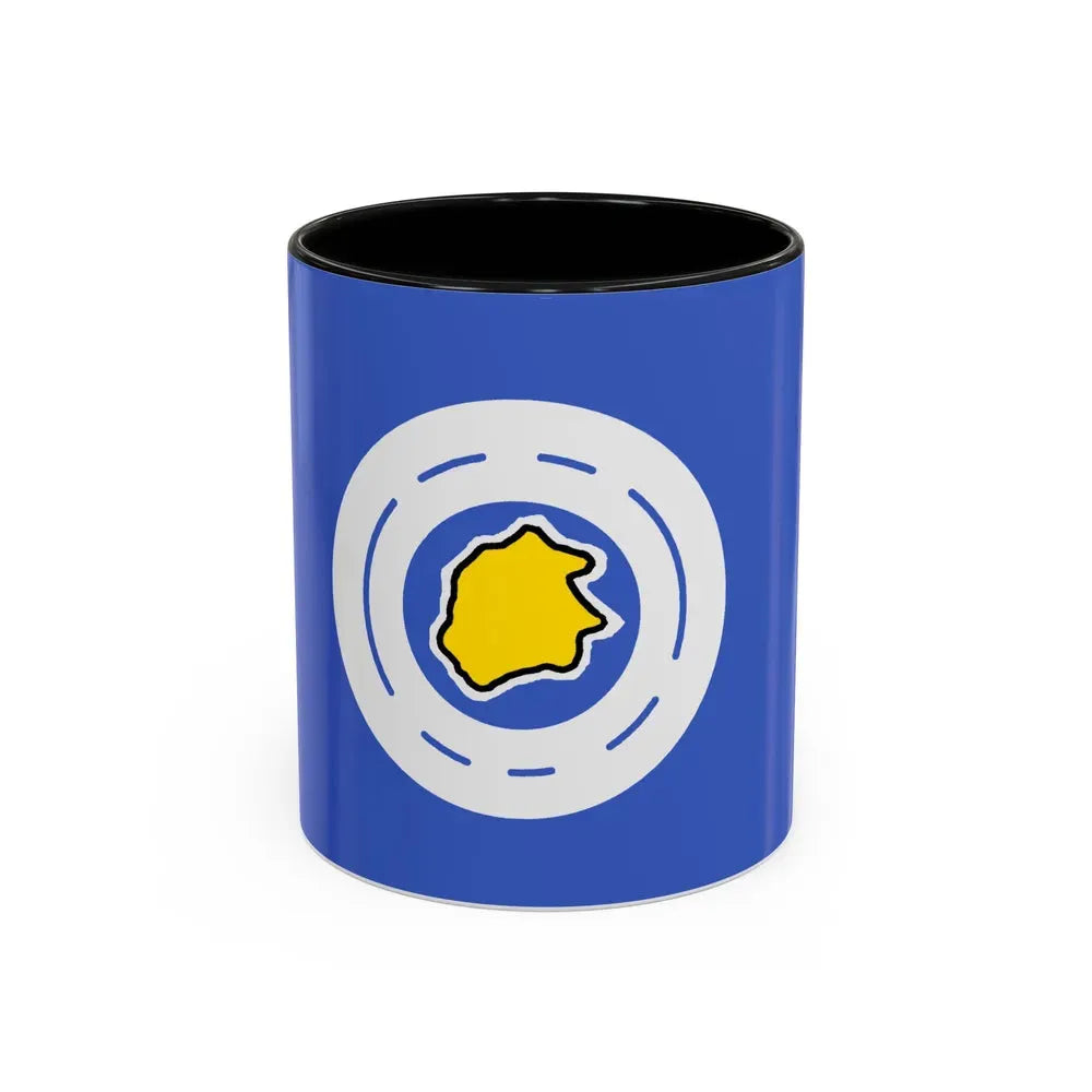 Flag of Ngeremlengui Palau - Accent Coffee Mug 11oz Black - Go Mug Yourself