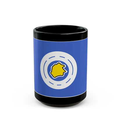 Flag of Ngeremlengui Palau - Black Coffee Mug-15oz-Go Mug Yourself