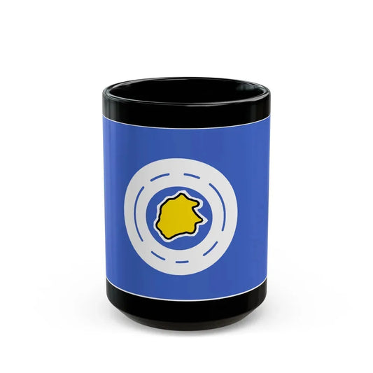 Flag of Ngeremlengui Palau - Black Coffee Mug 15oz - Go Mug Yourself
