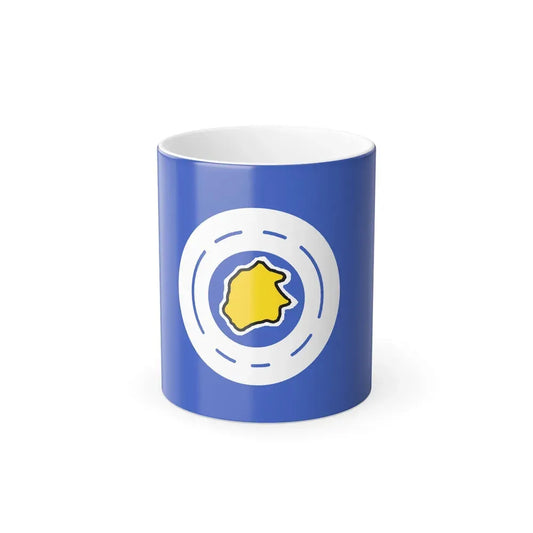 Flag of Ngeremlengui Palau - Color Changing Coffee Mug 11oz - Go Mug Yourself