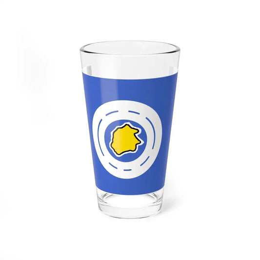 Flag of Ngeremlengui Palau - Pint Glass 16oz 16oz - Go Mug Yourself
