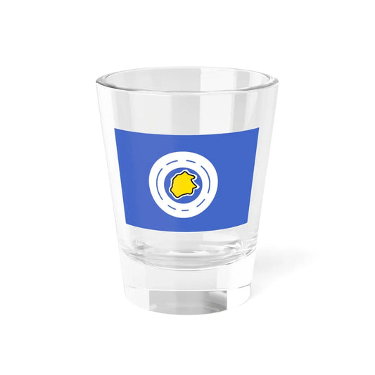Flag of Ngeremlengui Palau - Shot Glass 1.5oz 1.5oz - Go Mug Yourself