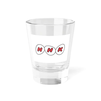 Flag of NHK 1995-2020 (Japan) Shot Glass 1.5oz 1.5oz - Go Mug Yourself