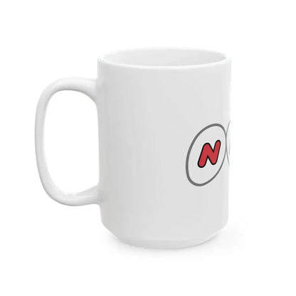 Flag of NHK 1995-2020 (Japan) White Coffee Mug - Go Mug Yourself
