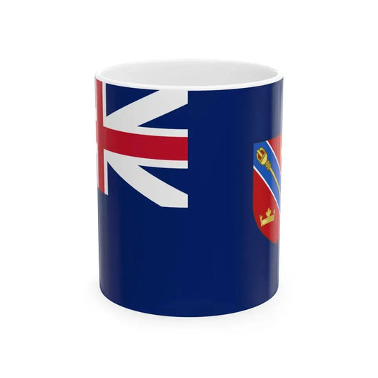 Flag of Niagara-on-the-Lake (Canada) White Coffee Mug 11oz - Go Mug Yourself