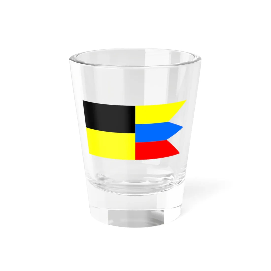 Flag of Niasvizh Belarus (Belarus) Shot Glass 1.5oz 1.5oz - Go Mug Yourself